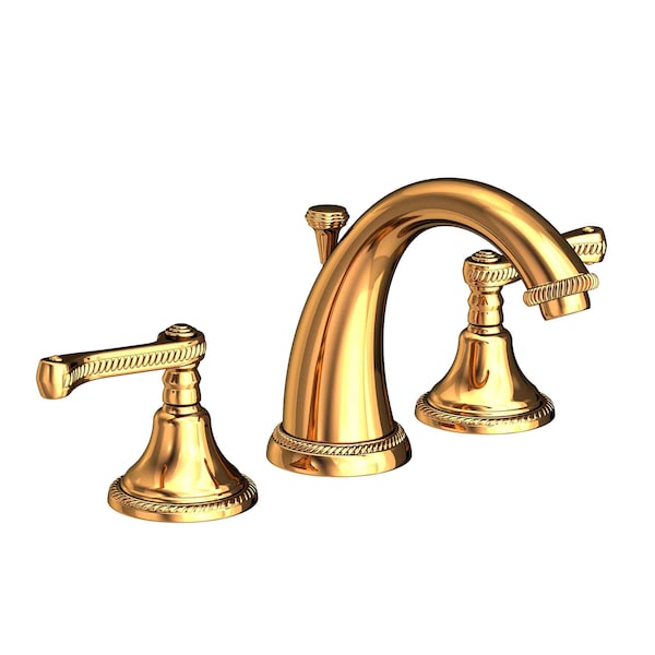 Newport Brass Widespread Lavatory Faucet in Polished Gold (Pvd) 1020-24 - main